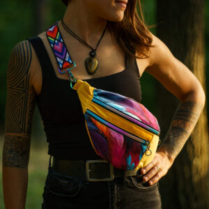 Tropical Yelow Samet BOOMbastic Bag