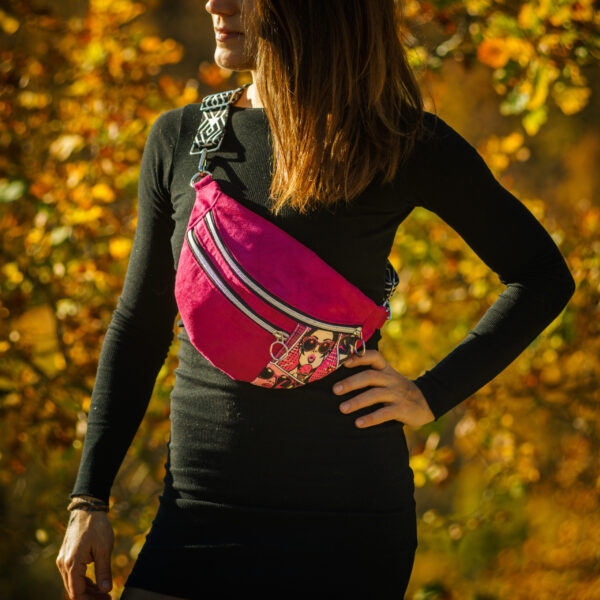 Pink Comics Semiš BOOMbastic Bag