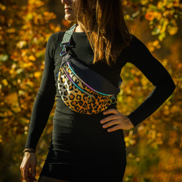 Leopard Semiš BOOMbastic Bag