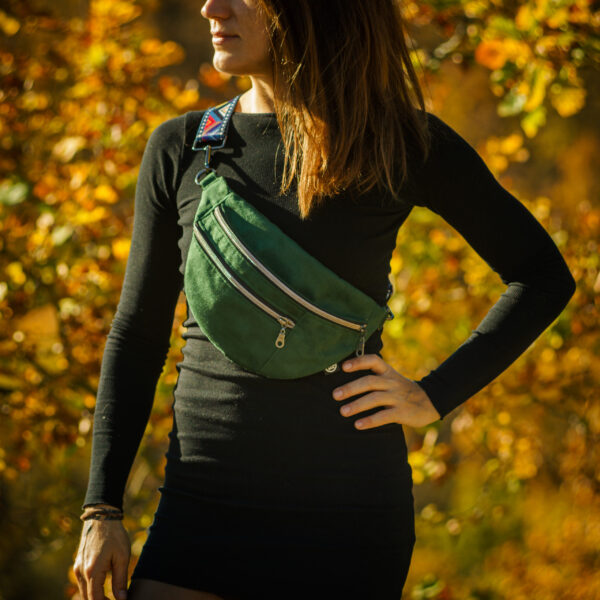 Forest Green Semiš BOOMbastic Bag